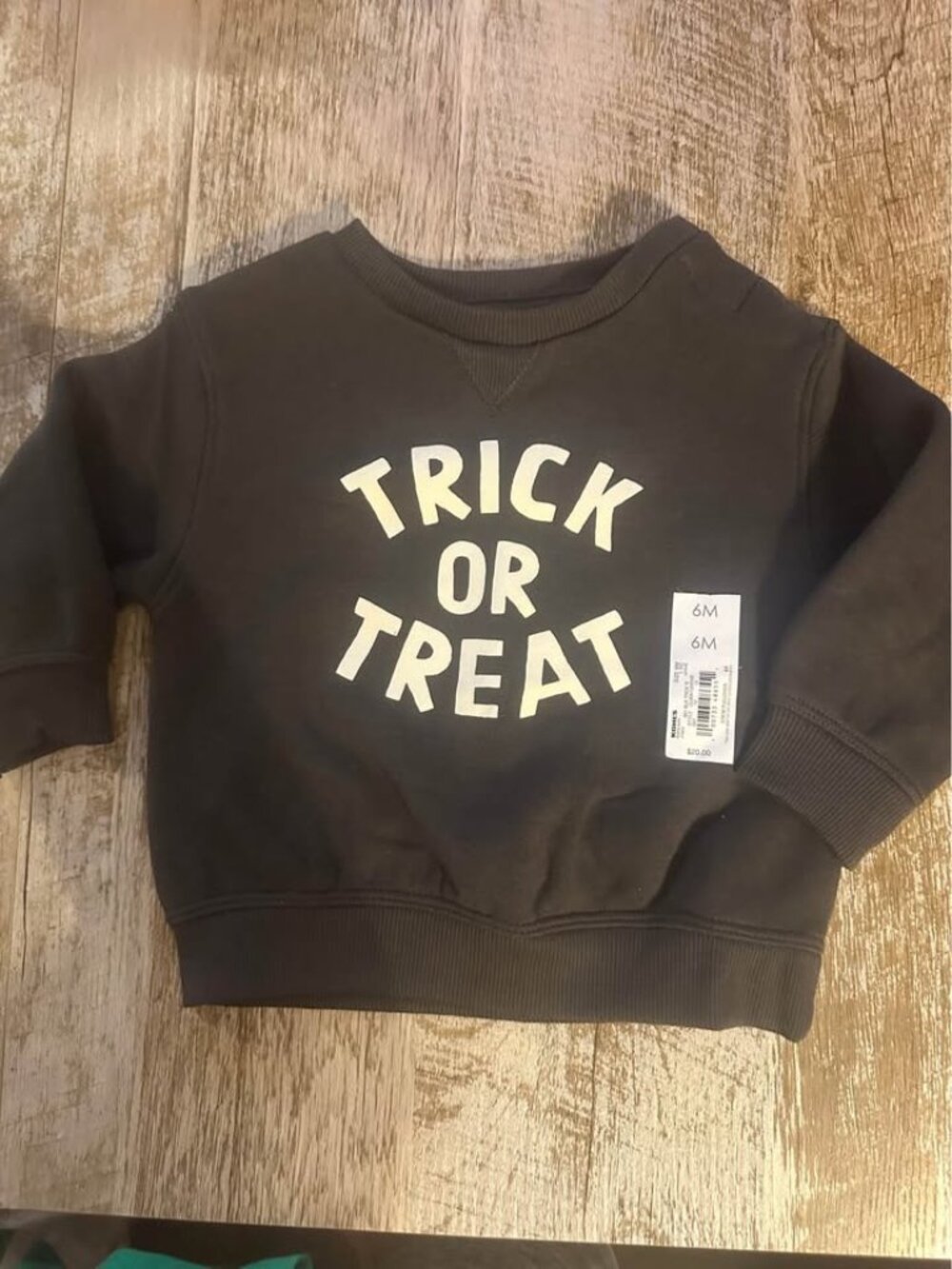 ⭐6M Trick or Treat Sweatshirt